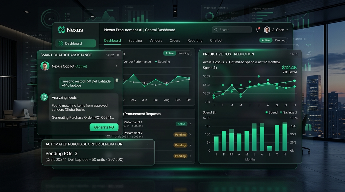 AI Procurement Copilot Interface
